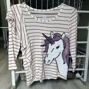Total girl quarter sleeve shirt